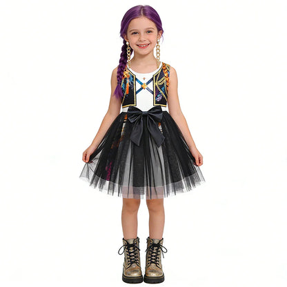 Vestido Infantil Mira Shadow Star K-Pop