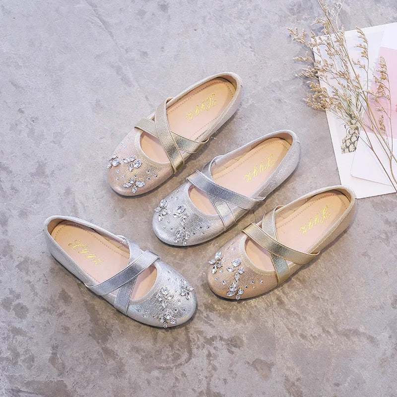 Sapatilha Infantil Brilho Crystal