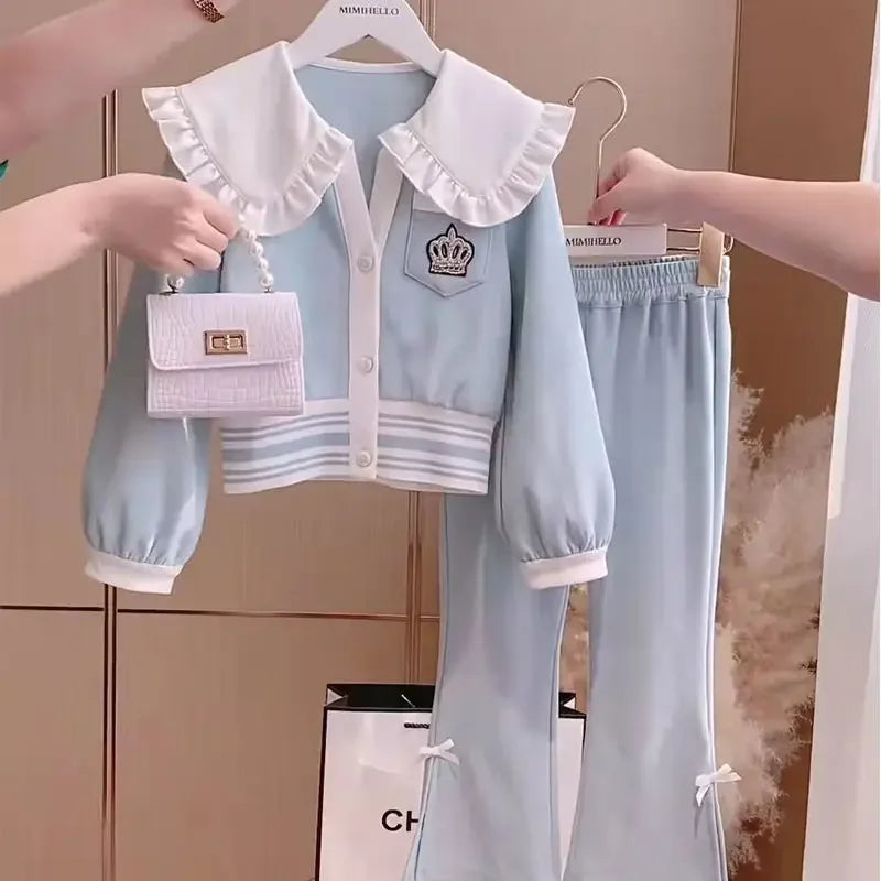 Conjunto Infantil Princesinha com Gola