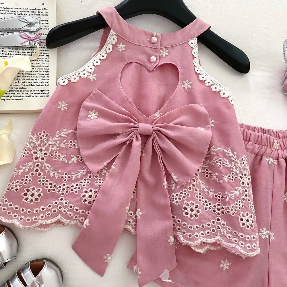 Conjunto Infantil Coração de Encanto