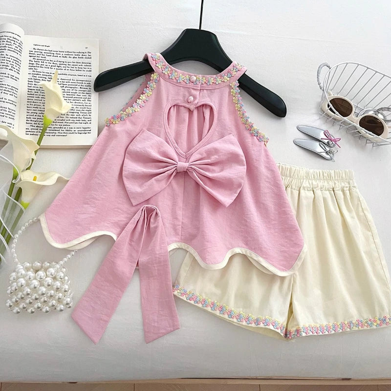 Conjunto Infantil Doce Primavera Rosa