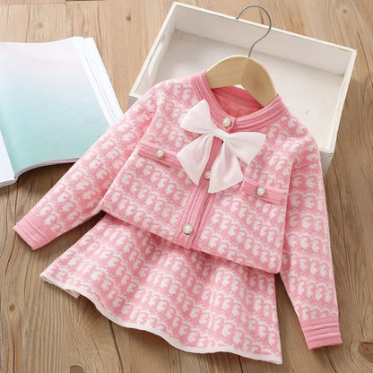 Conjunto Infantil Inverno Encanto com Laço