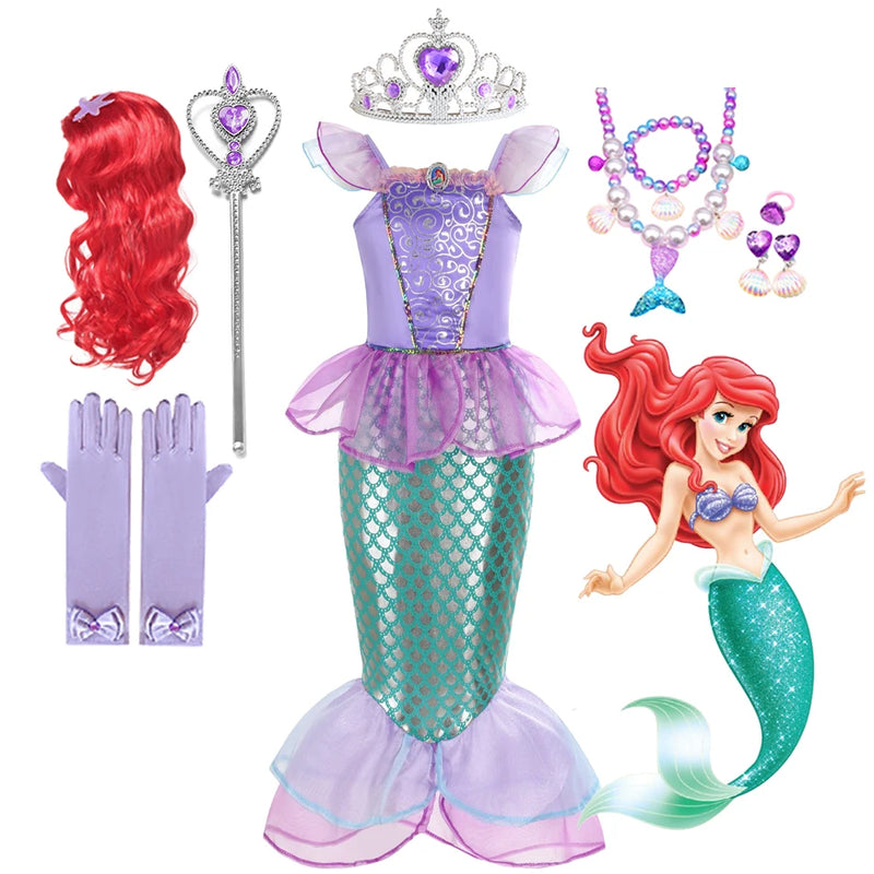 Fantasia Infantil Ariel Sereia