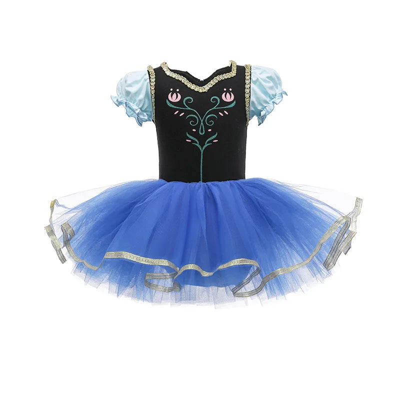 Fantasia Tutu Princesa Anna Encantada