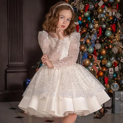 Vestido de Festa Infantil Encanto de Cristal