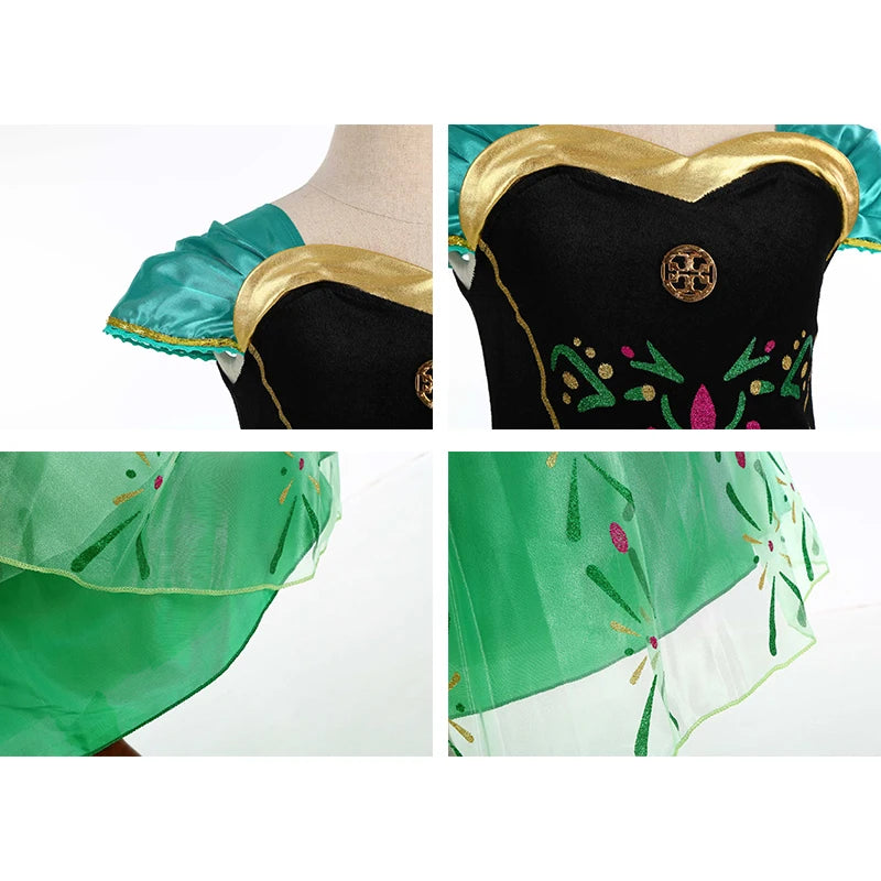 Fantasia Infantil Anna Frozen