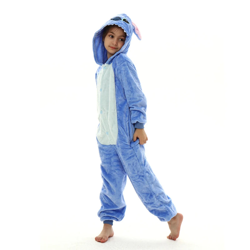 Pijama Macacão Infantil Stitch