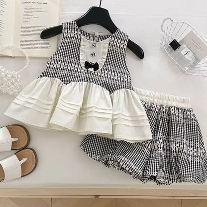 Conjunto Infantil Vichy Encantado
