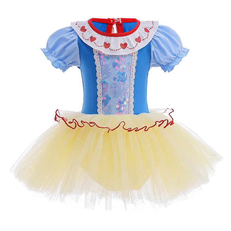 Fantasia Tutu Princesa Branca de Neve