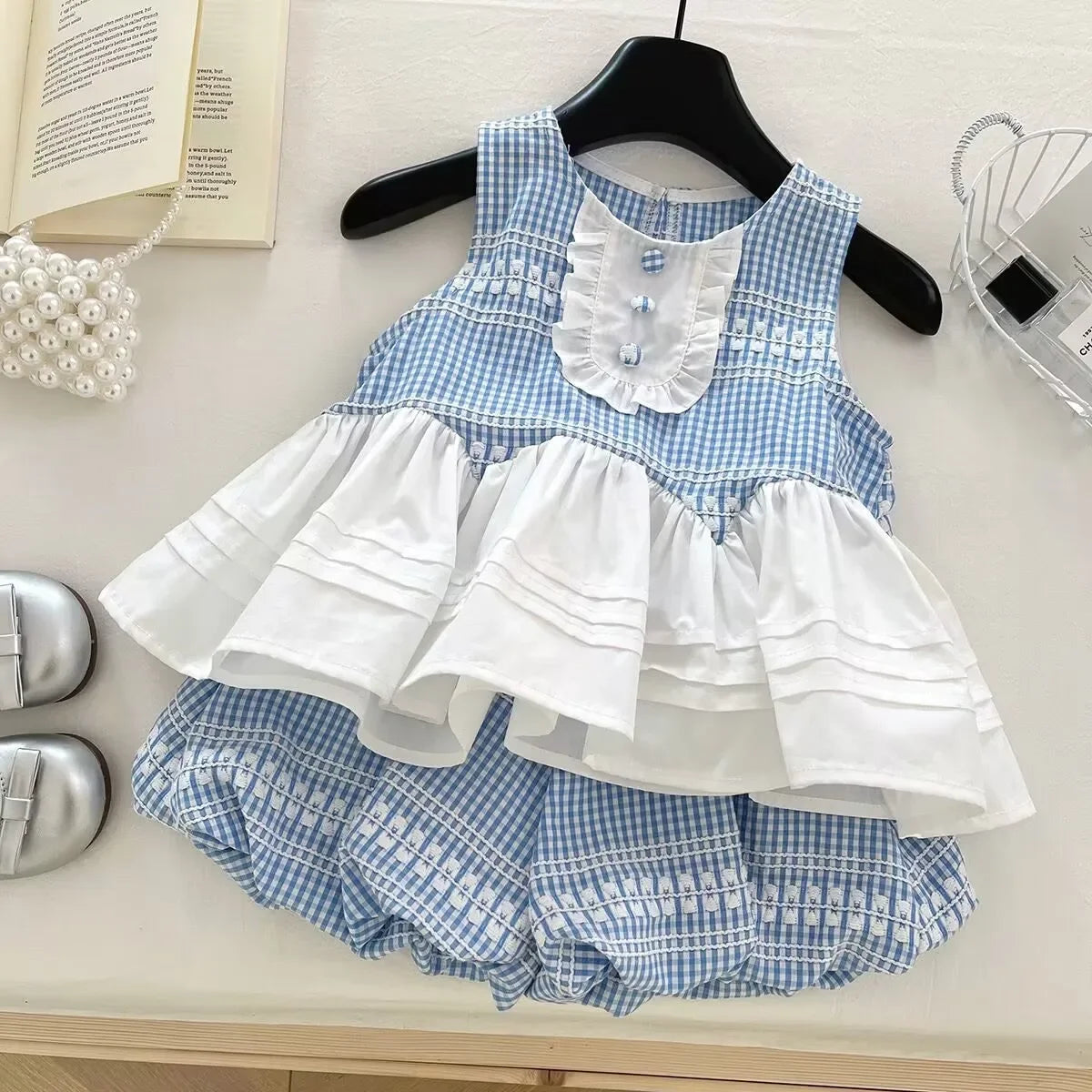 Conjunto Infantil Jardim Azul