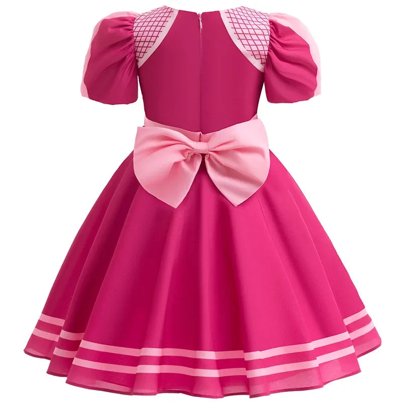 Vestido Infantil Fantasia Patrulha Canina Skye