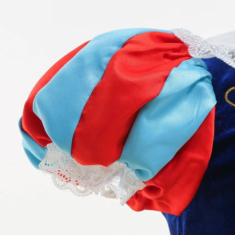 Vestido Infantil Branca de Neve Luxo