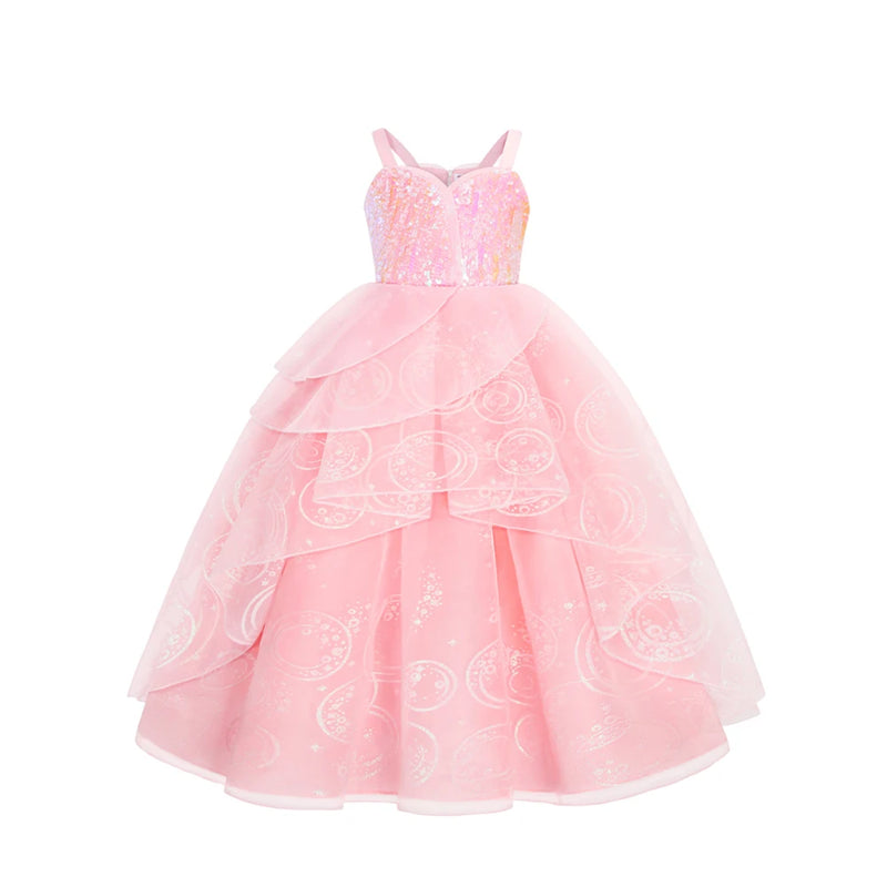 Fantasia Infantil Princesa Rosa