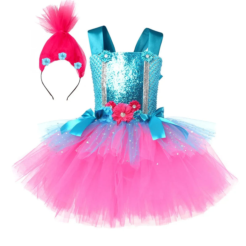 Fantasia Infantil Poppy Trolls