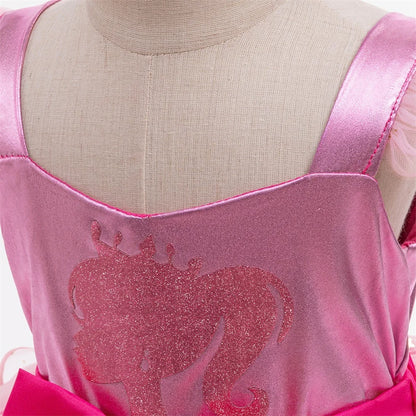 Fantasia Infantil Barbie Coroa, Varinha e Luvas