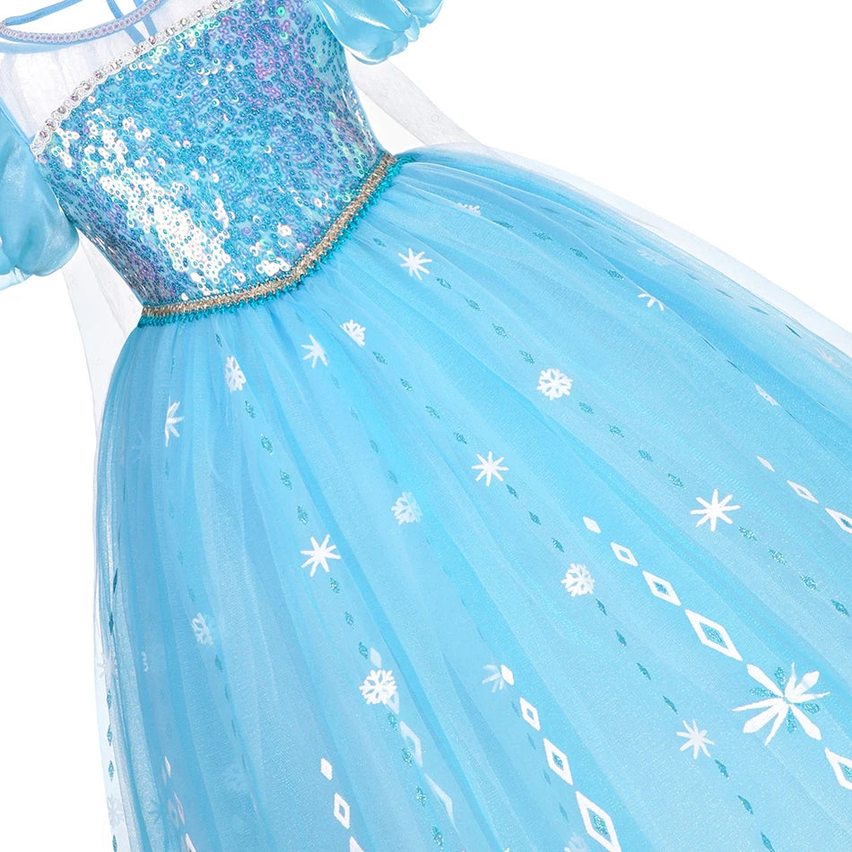Fantasia Infantil Elsa Completa