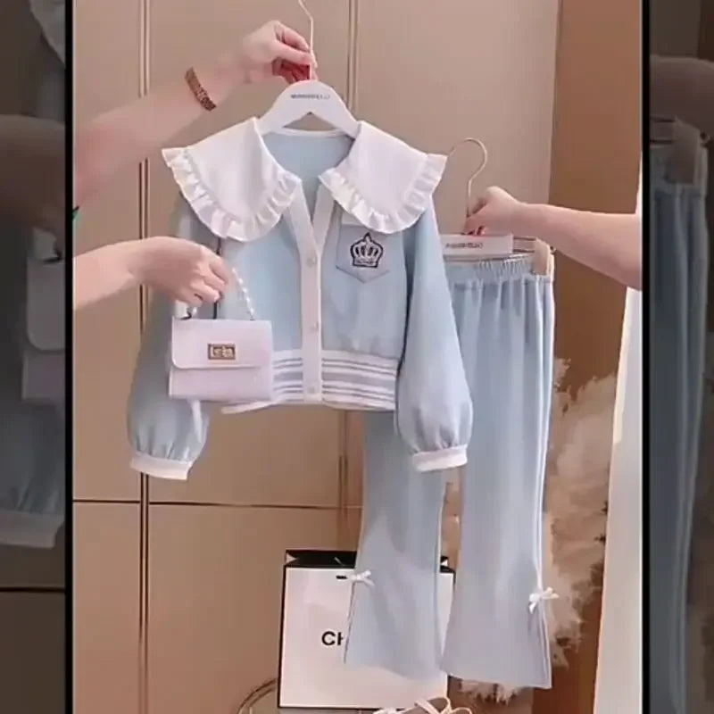 Conjunto Infantil Princesinha com Gola
