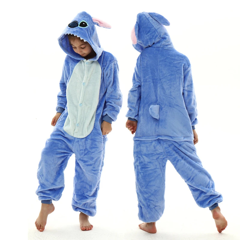 Pijama Macacão Infantil Stitch