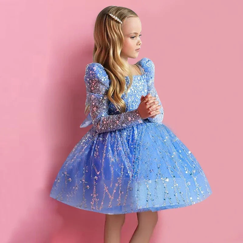 Vestido de Festa Infantil Encanto de Cristal