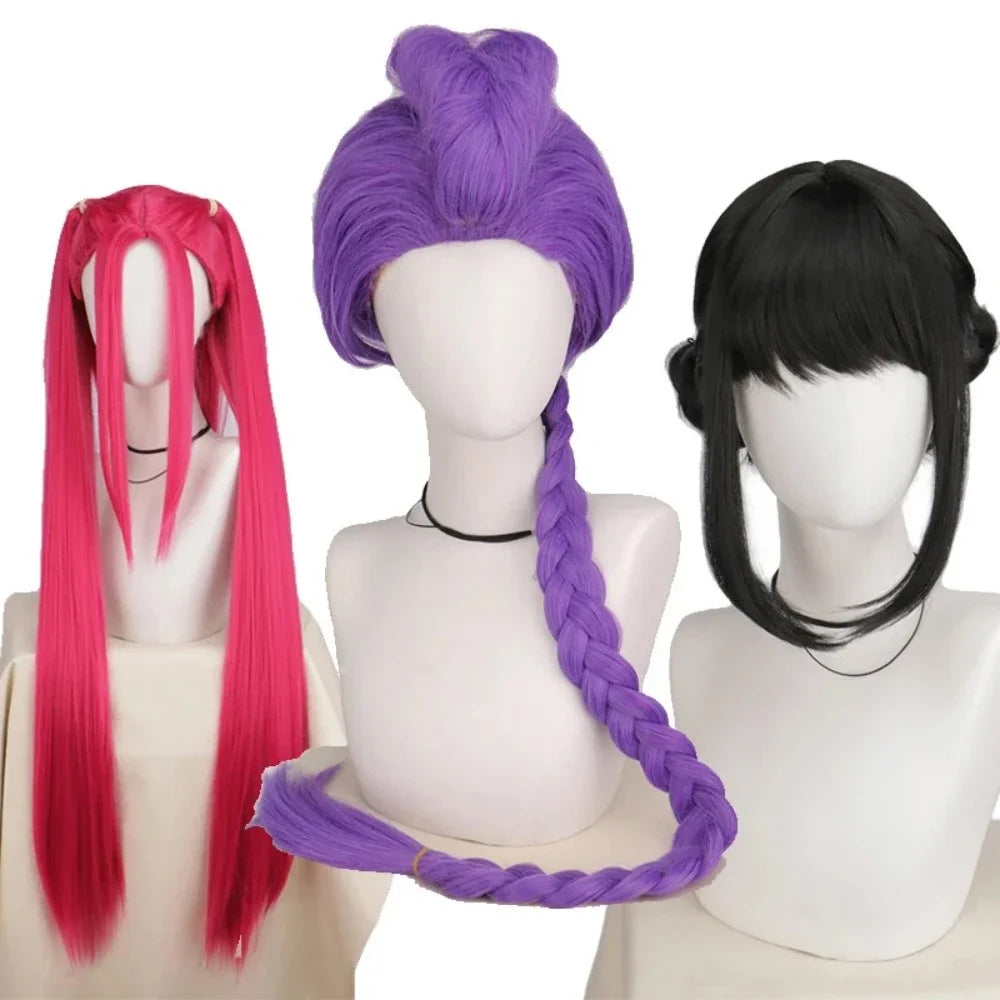 Perucas Fantasia Guerreiras K-Pop