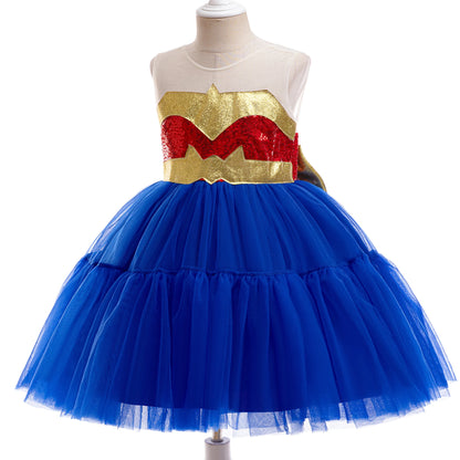 Fantasia Infantil Mulher Maravilha