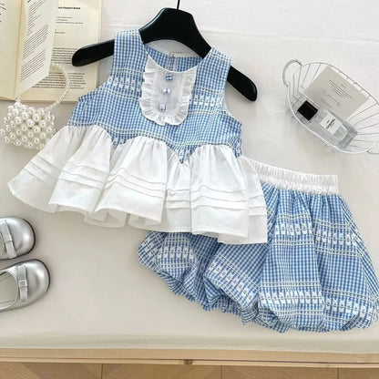 Conjunto Infantil Jardim Azul