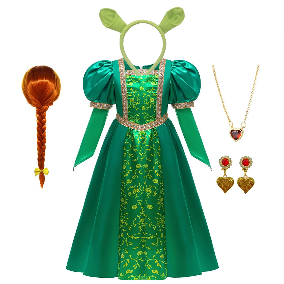 Fantasia Infantil Fiona Shrek