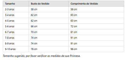 Fantasia Infantil Branca de Neve Kids
