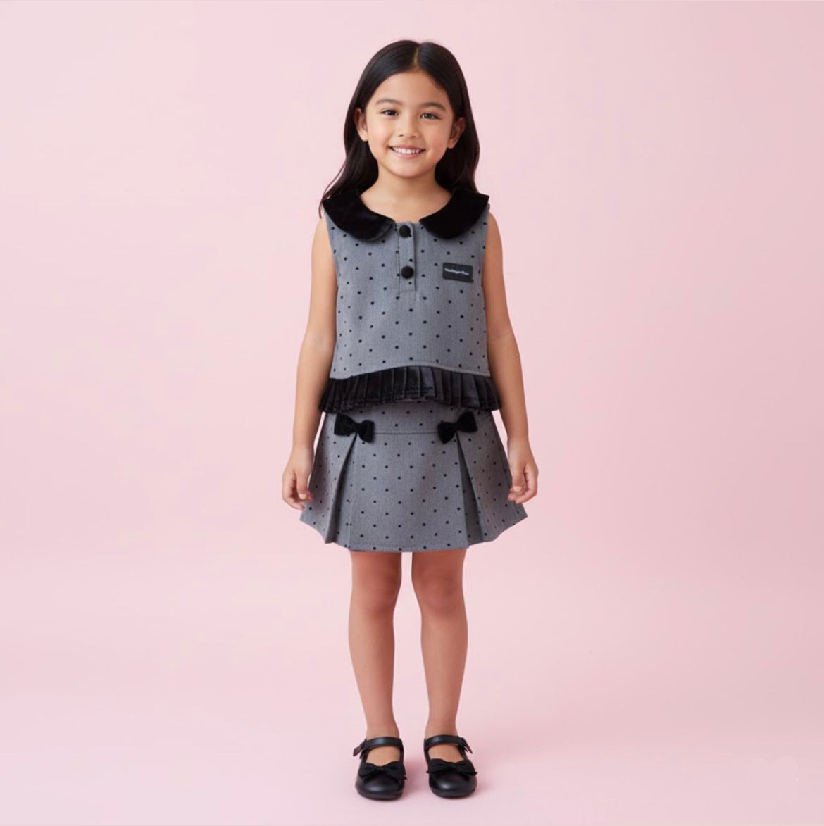 Conjunto Infantil Elegance Grey
