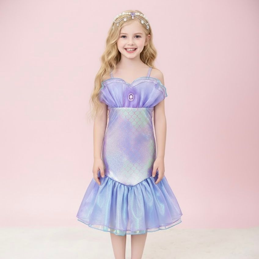 Vestido Mini Sereia Encantada