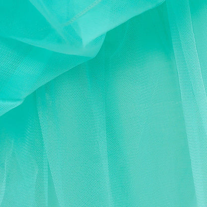 Fantasia Princesa Pérola do Oceano Infantil Verde Água