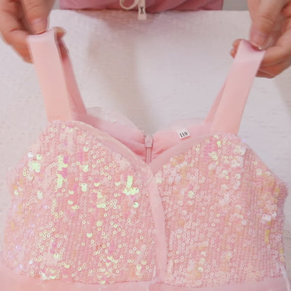 Fantasia Infantil Princesa Rosa