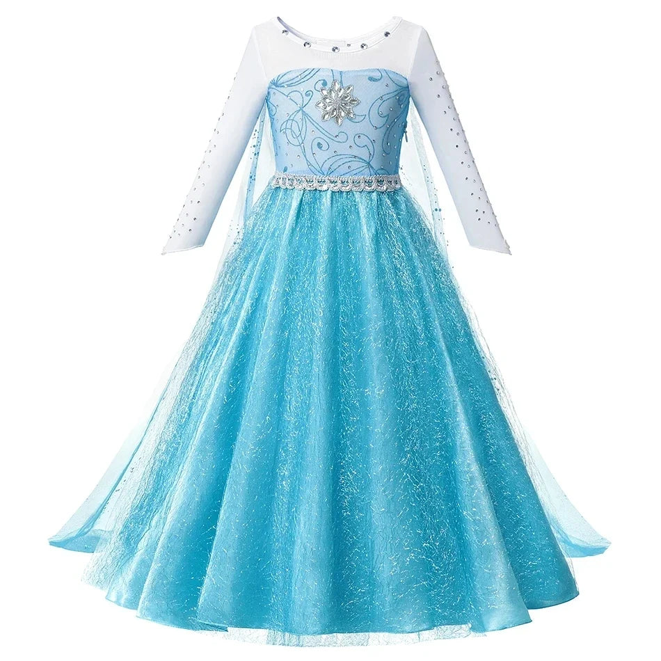 Vestido de Princesa da Neve Snowlight com Luz LED