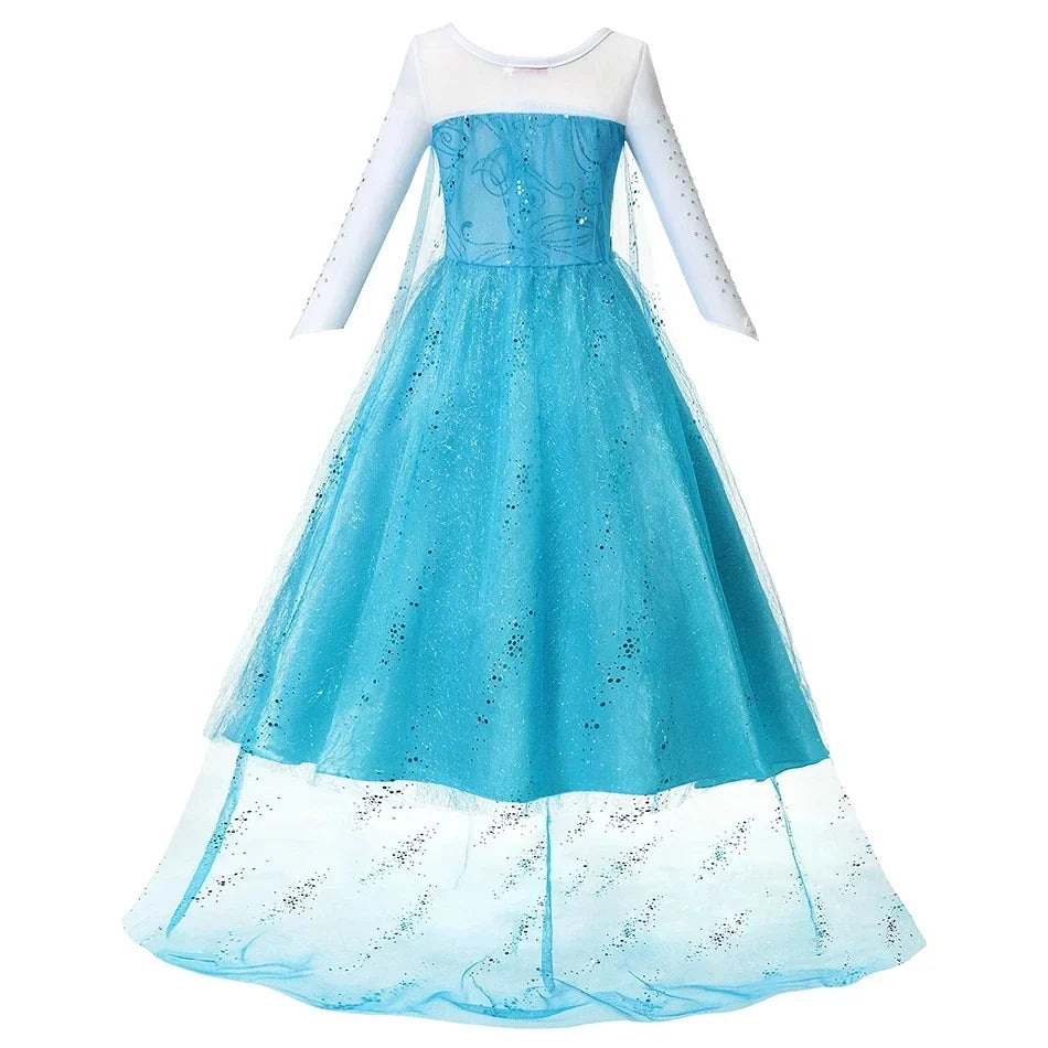 Vestido de Princesa da Neve Snowlight com Luz LED